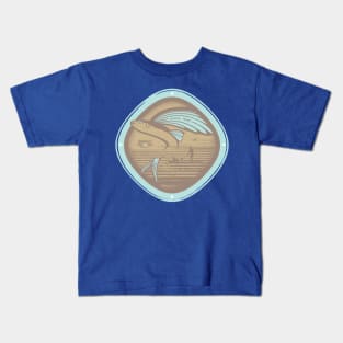 Paddling with Flying Fish Kids T-Shirt